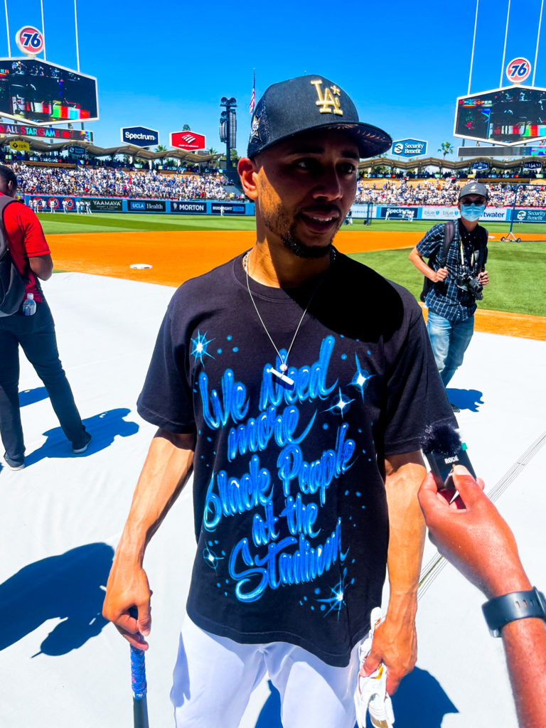 mookie betts all star game shirt