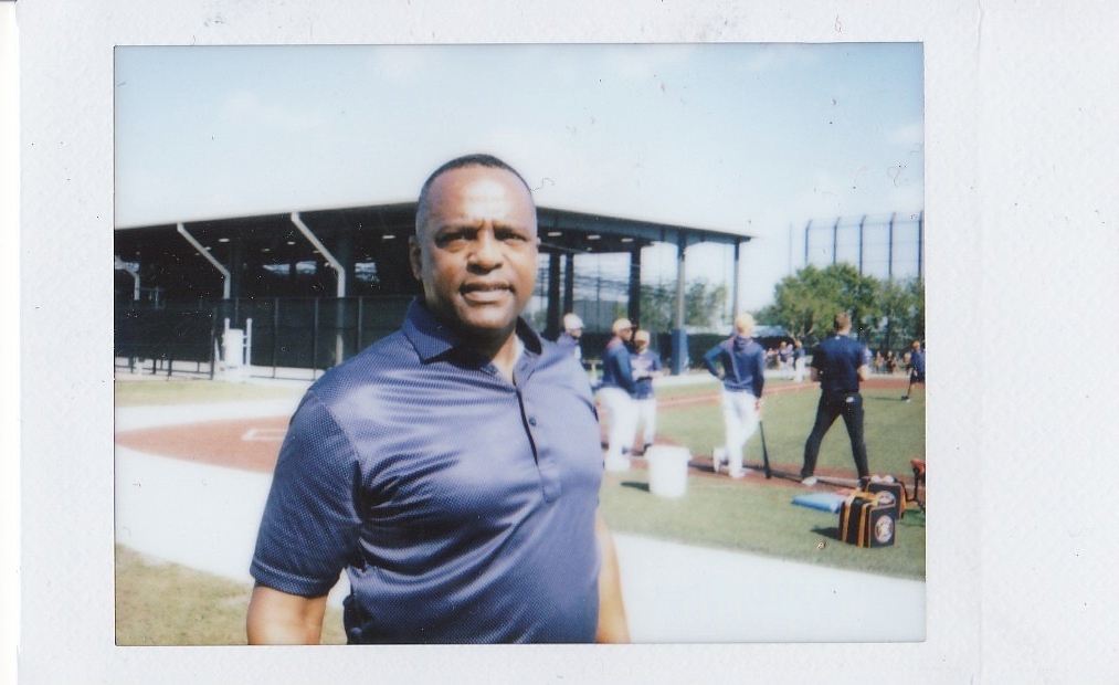 Astros GM Dana Brown at Spring Training 2025. 